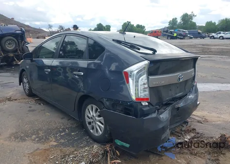2012 Toyota Prius Plug-In from USA, damaged, VIN JTDKN3DP9C3016882